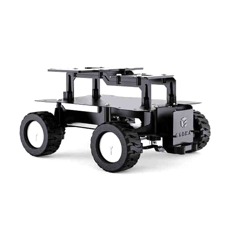 Coding Robot Toy - ชุดประกอบรถหุ่นยนต์อะคริลิคขับเคลื่อน 4 ล้อ พร้อมมอเตอร์ ระบบติดตามแบบอัลลิเวย์ดิเรคชันแนล สำหรับ