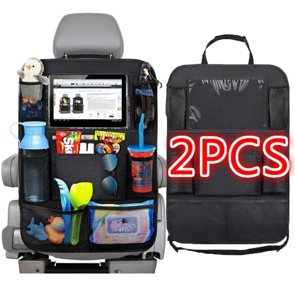 Kids Education Tablets - รถที่นั่งด้านหลังOrganizer 9 กระเป๋าเก็บหน้าจอสัมผัสผู้ถือแท็บเล็ตสําหรับเด็กเด็กรถอุปกรณ์เสริม