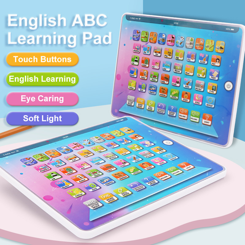 Abc Kids Early Education - เครื่องหุ่นยนต์เรียนรู้ของเล่นเด็กเครื่องอ่านภาษาอังกฤษจุดเรืองแสงความรู้ความเข้าใจในช่วงต้นของการศึกษาของขวัญของเล่นสำหรับเด็ก