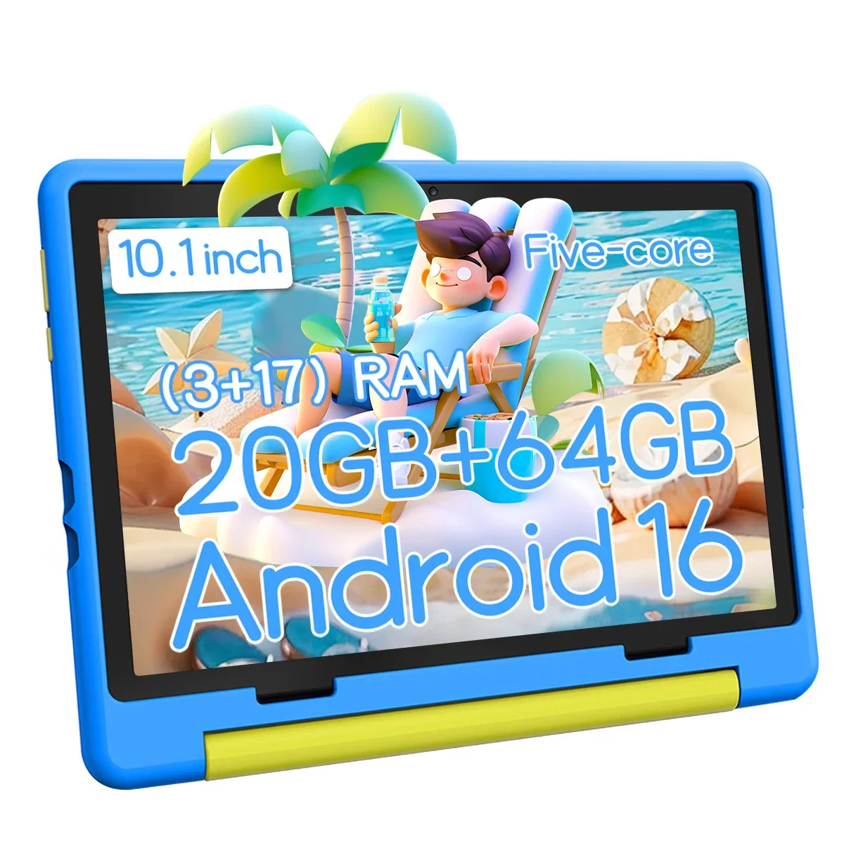 Kids Education Tablets - แท็บเล็ตเด็กใหม่ล่าสุด Android 16 สำหรับเด็ก ขนาด 10