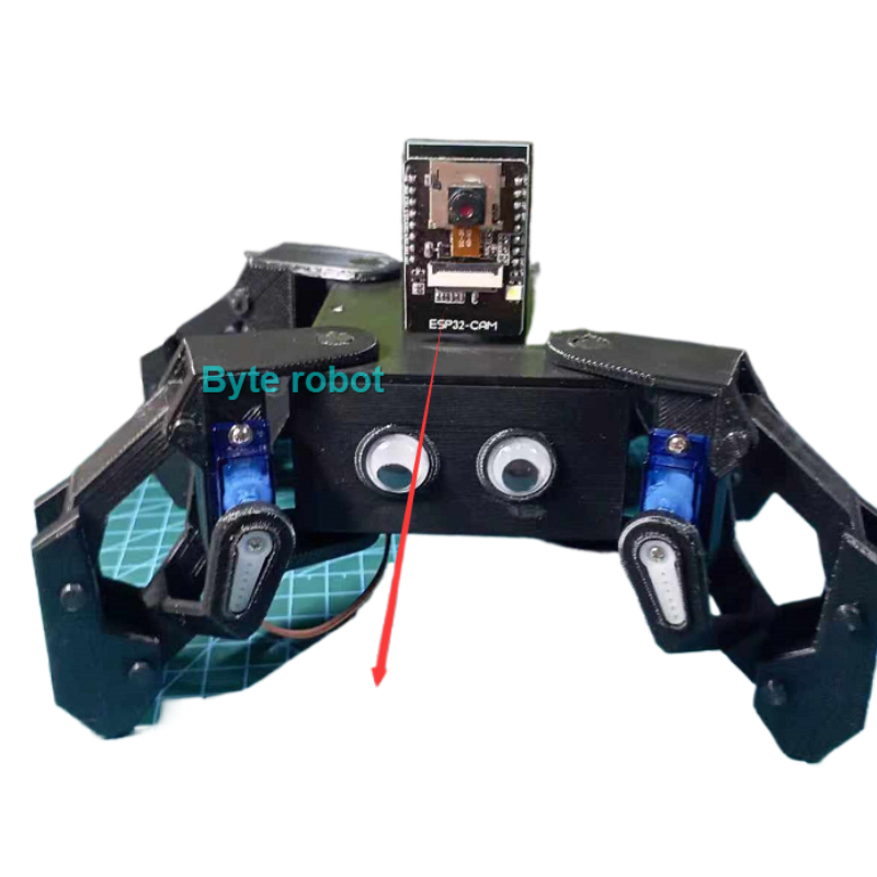 Coding Robot Toy - หุ่นยนต์แมงมุม SG90 พร้อมกล้องวิดีโอสำหรับ Arduino ชุด DIY