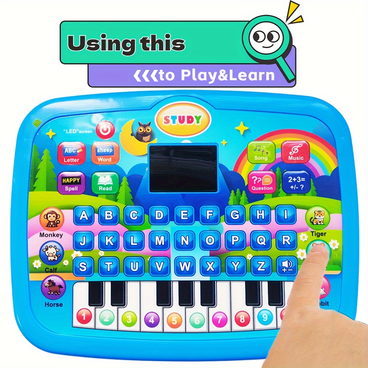 เครื่องเรียนรู้อเนกประสงค์สำหร - Kids Educational Computer บทวิจารณ์และราคา