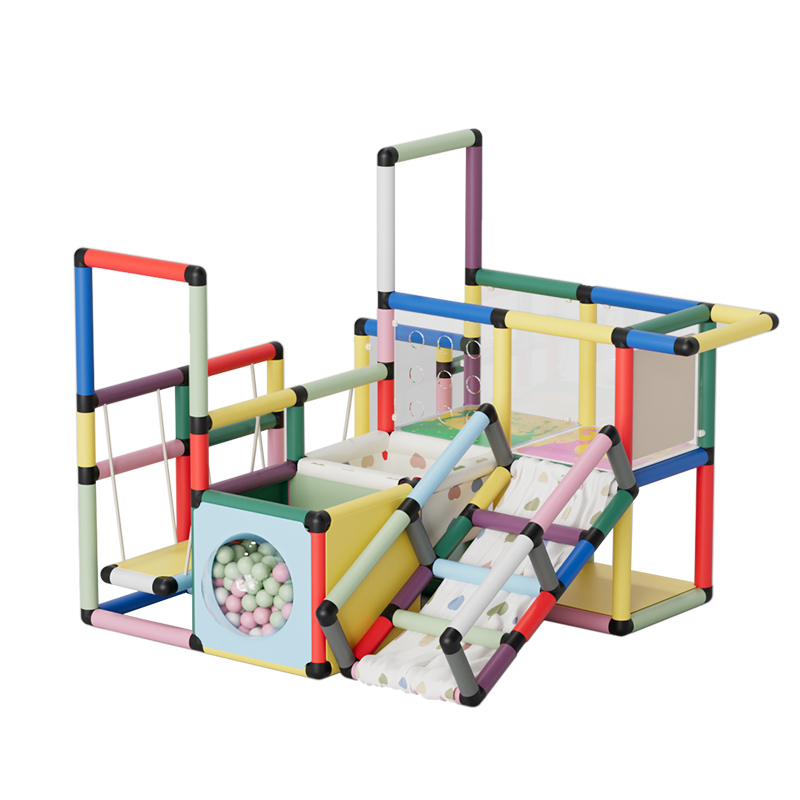 ชุดเครื่องเล่นสนามเด็กเล่นในร่ - Kids Education School บทวิจารณ์และราคา