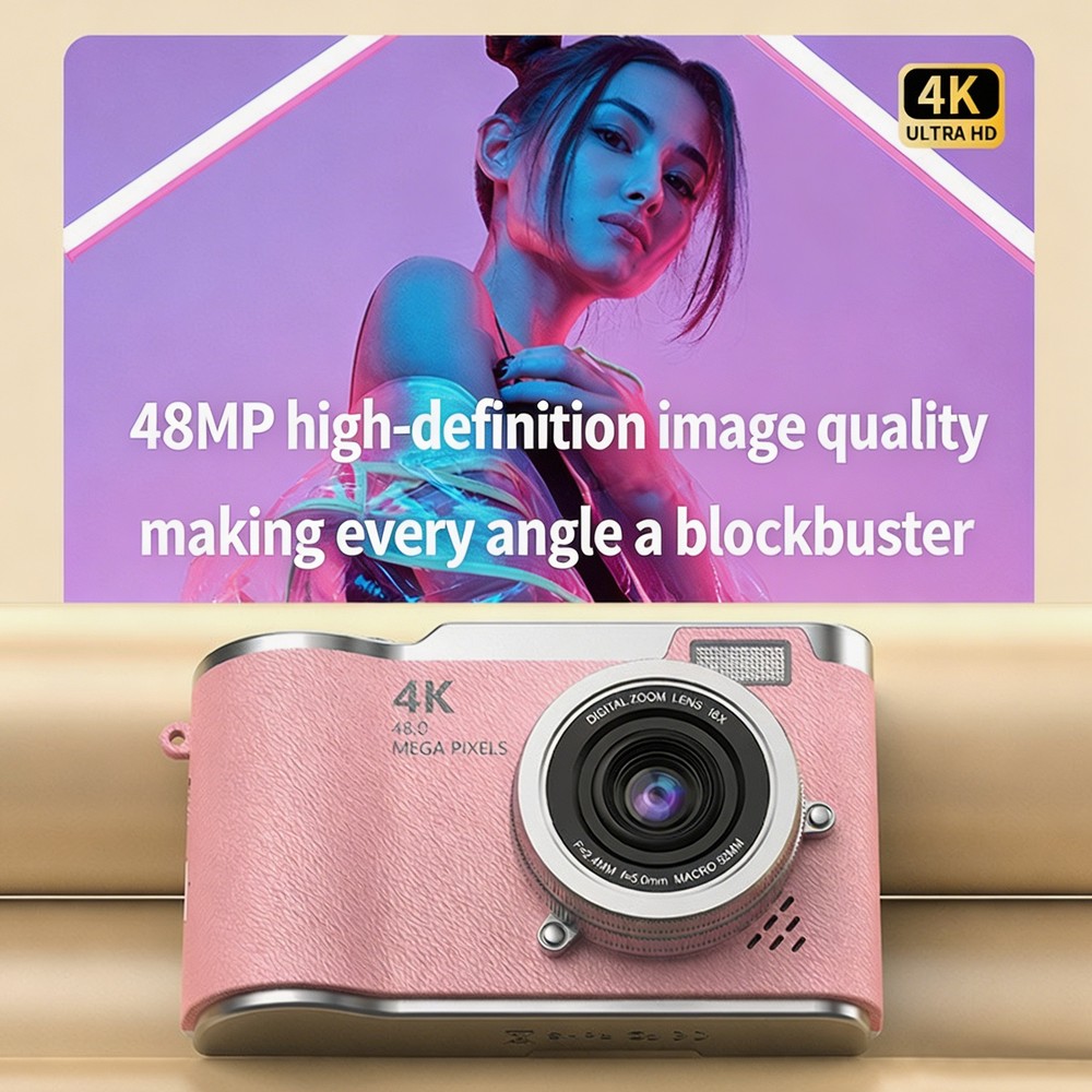 กล้องดิจิตอลพกพา 4K CCD HD 48M - Kids Physical Education Videos บทวิจารณ์และราคา