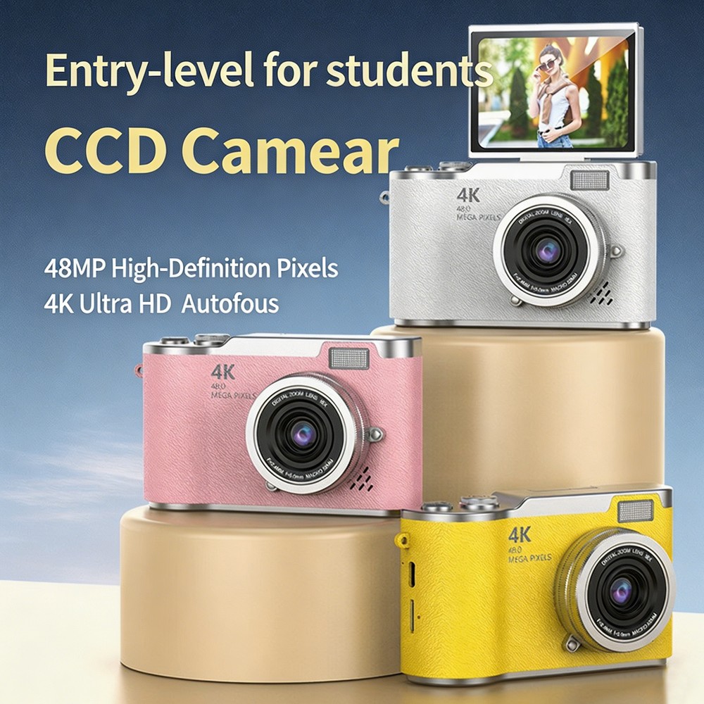 กล้องดิจิตอลพกพา 4K CCD HD 48M - Kids Physical Education Videos บทวิจารณ์และราคา