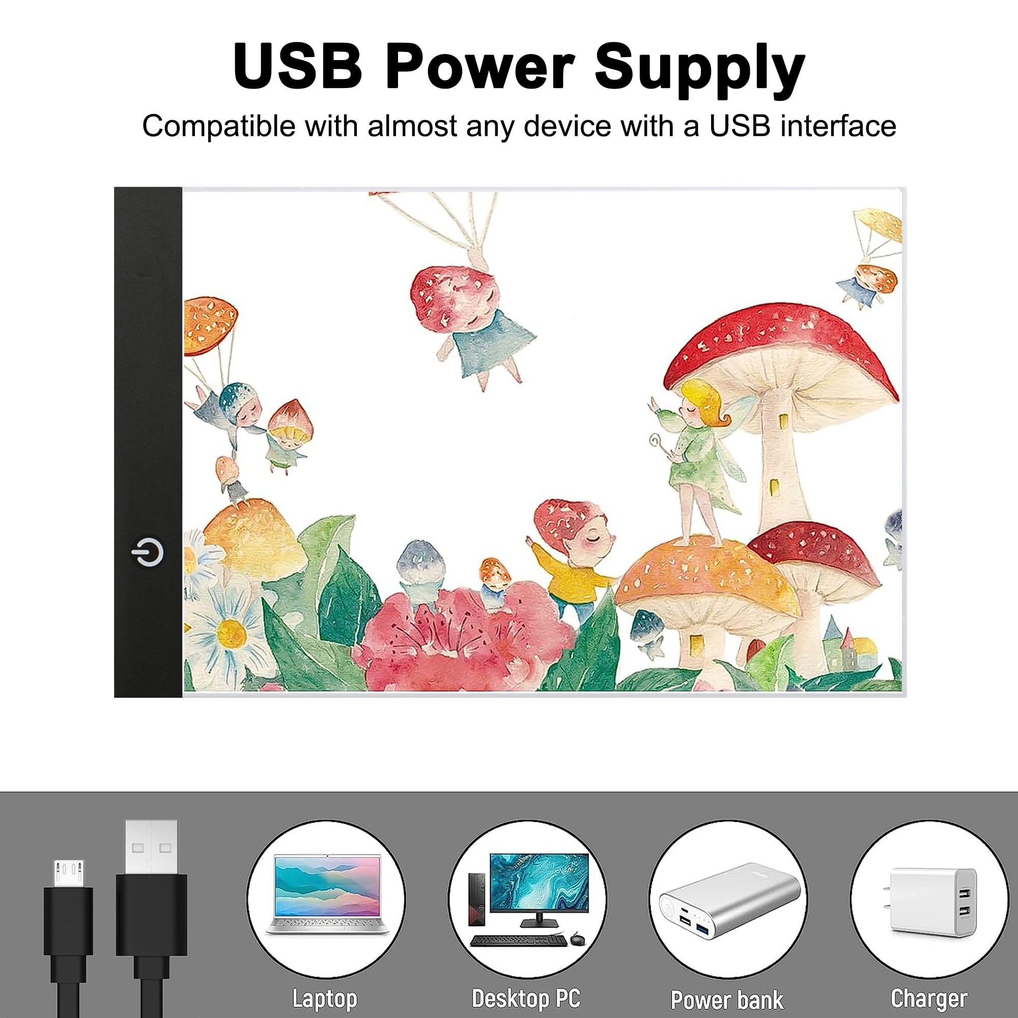 แผ่นวาดภาพ LED ปรับแสงได้ 3 ระ - Kids Education Tablets บทวิจารณ์และราคา