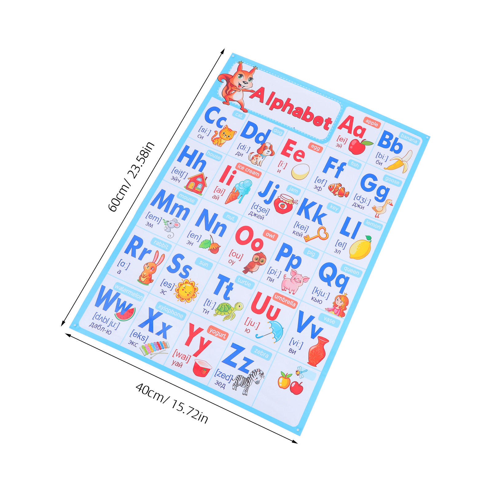 โปสเตอร์ Abc สำหรับห้องเรียนก่ - Abc Kids Early Education บทวิจารณ์และราคา