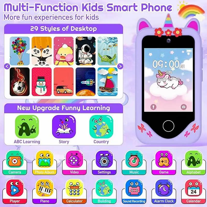 โทรศัพท์ของเล่นเด็ก กล้องถ่ายร - Kids Physical Education Videos บทวิจารณ์และราคา