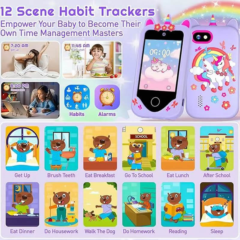 โทรศัพท์ของเล่นเด็ก กล้องถ่ายร - Kids Physical Education Videos บทวิจารณ์และราคา