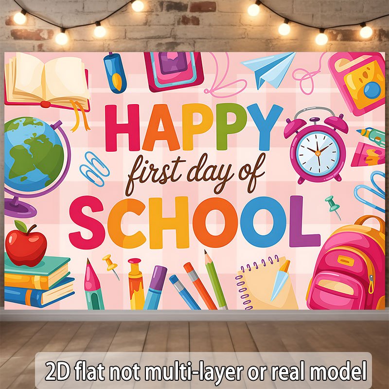 พรมแขวนผนังต้อนรับเปิดเทอม ตกแ - Happy Kids Education บทวิจารณ์และราคา
