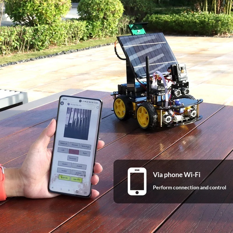 รถหุ่นยนต์พลังงานแสงอาทิตย์ ES - Coding Robot Toy บทวิจารณ์และราคา