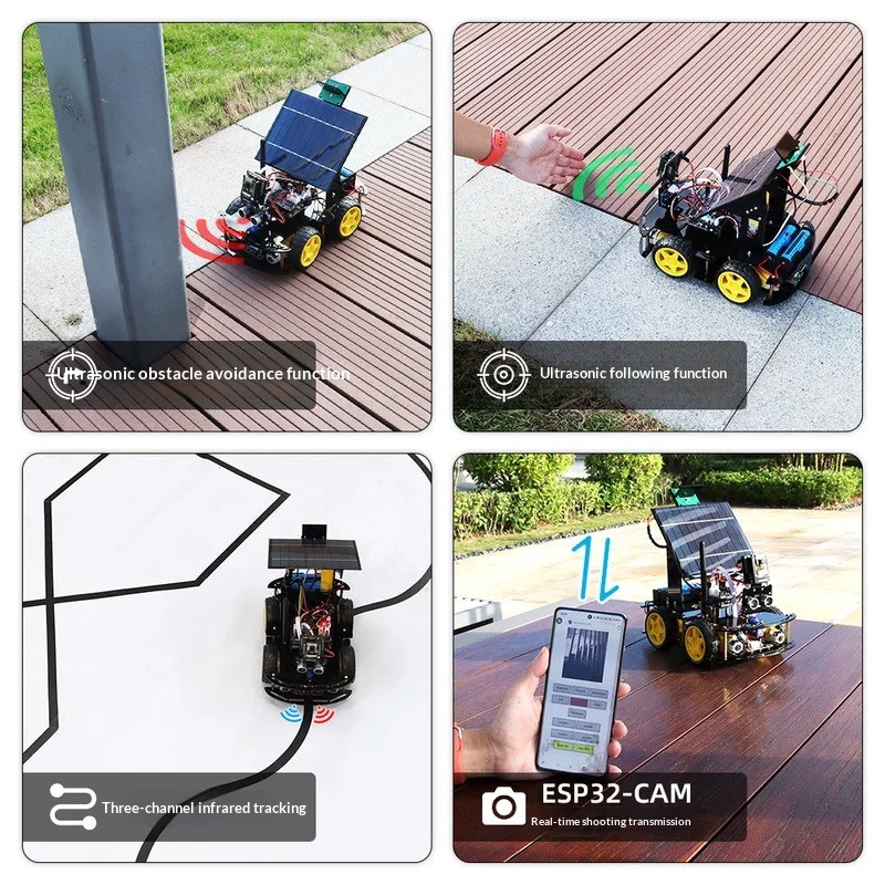 รถหุ่นยนต์พลังงานแสงอาทิตย์ ES - Coding Robot Toy บทวิจารณ์และราคา