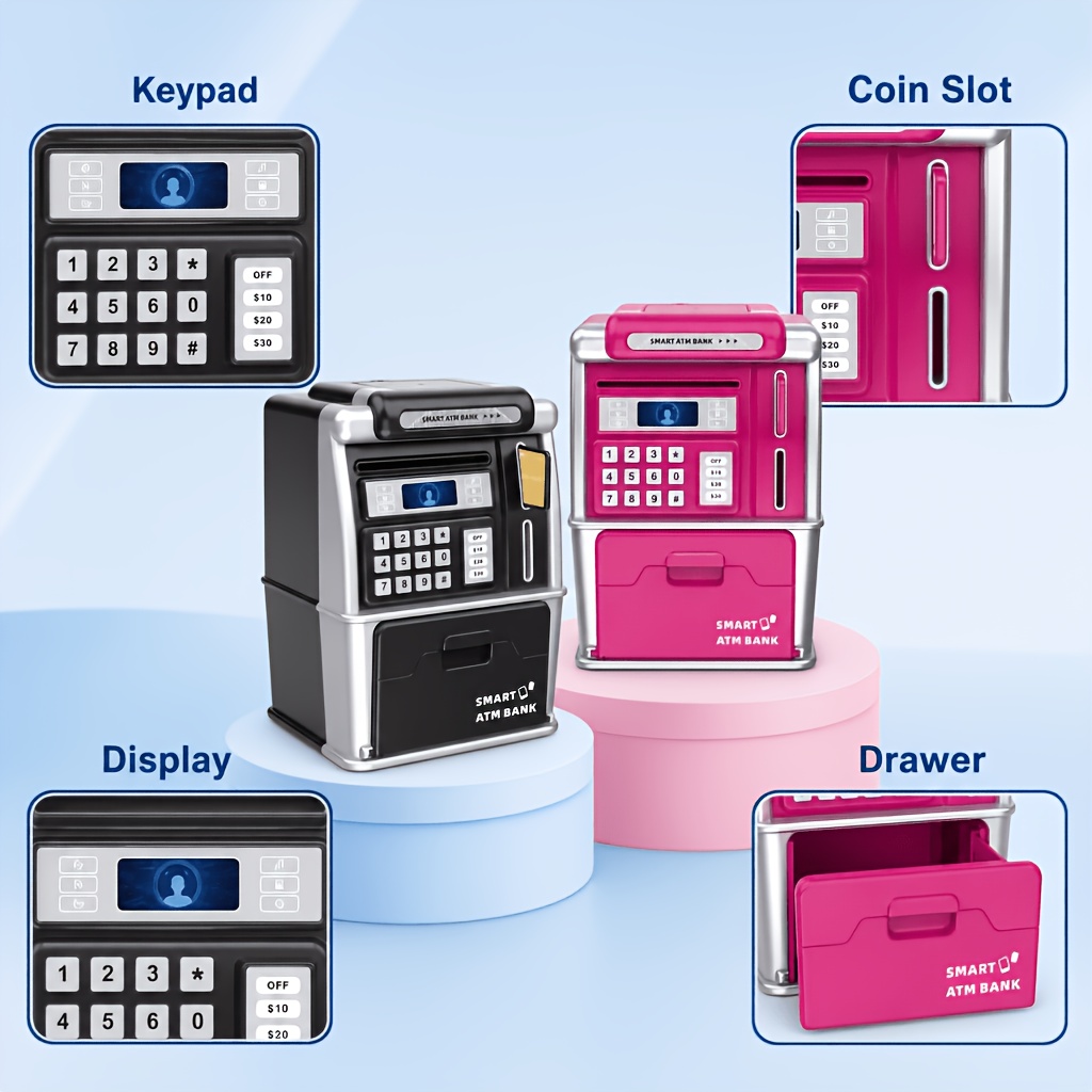 กระปุกออมสิน ATM อัจฉริยะ, ระบ - Kids Education Savings บทวิจารณ์และราคา