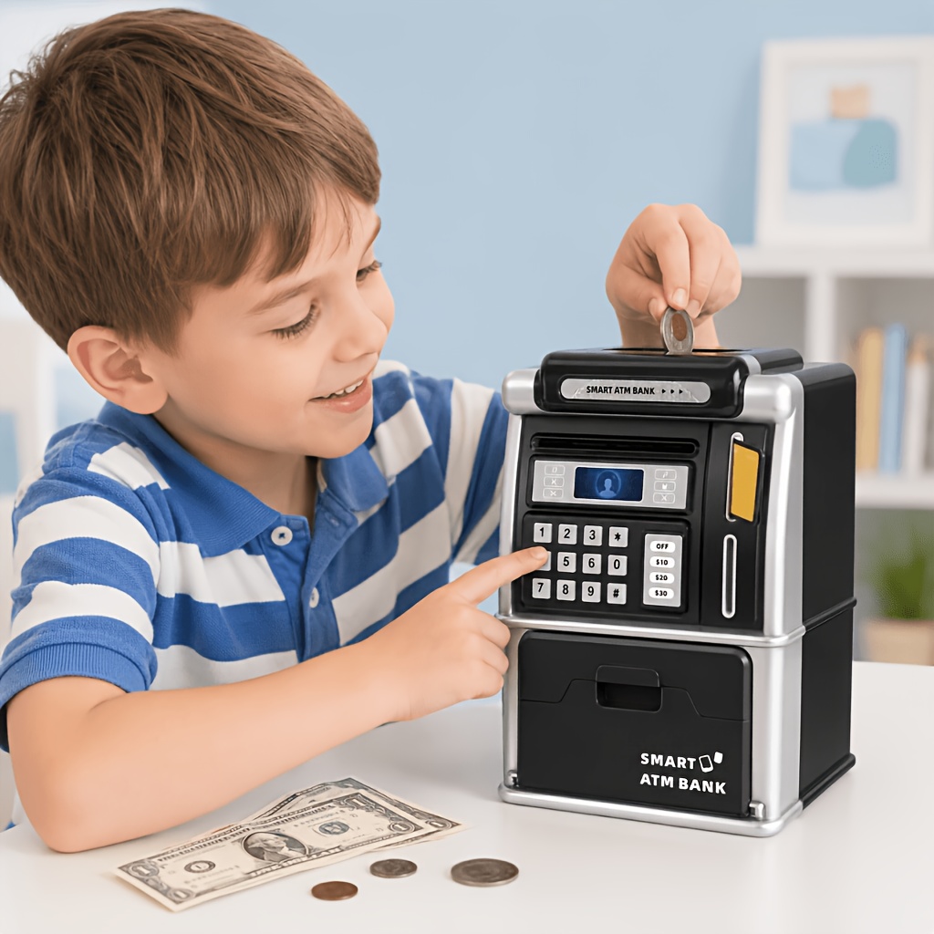 กระปุกออมสิน ATM อัจฉริยะ, ระบ - Kids Education Savings บทวิจารณ์และราคา