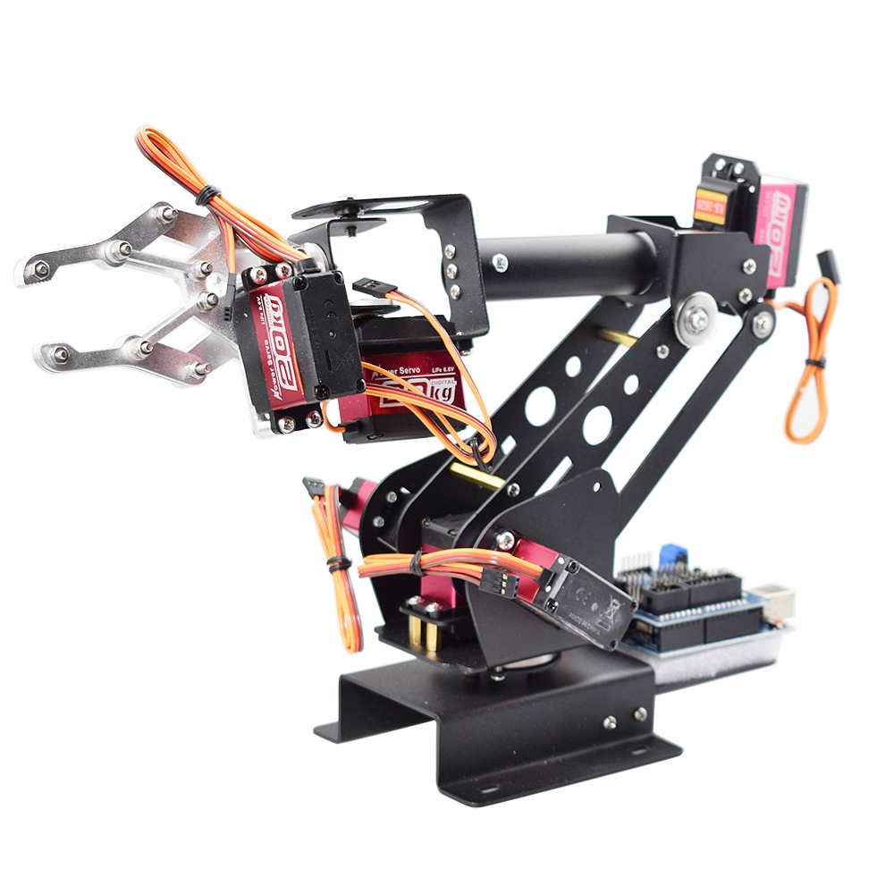 ชุดควบคุมแขนหุ่นยนต์ 6 DOF พร้ - Coding Robot Toy บทวิจารณ์และราคา