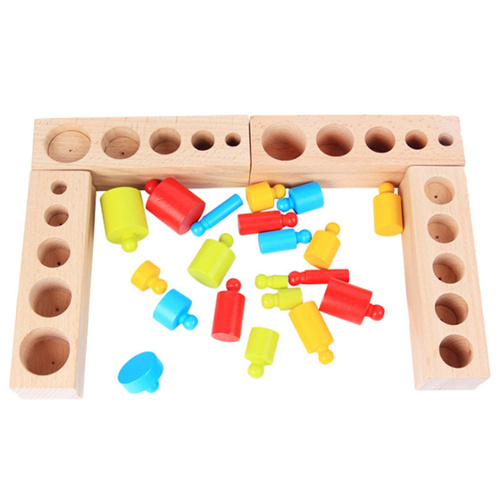 ของเล่นไม้หลากสีสันสำหรับการศึ - Kids Education Bond บทวิจารณ์และราคา