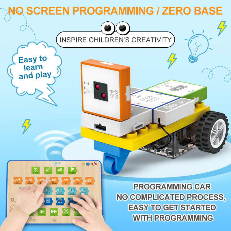 ชุดบล็อกตัวต่อเสริมสร้างตรรกะท - Kids Educational Computer บทวิจารณ์และราคา