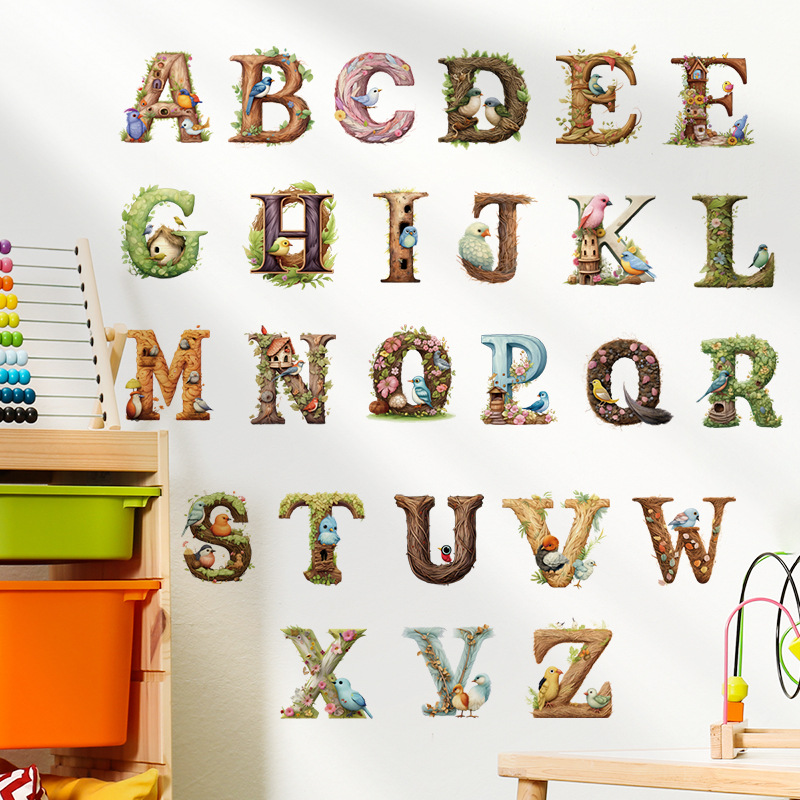 สติกเกอร์ตัวอักษรไวนิลรูปลอกติ - Abc Kids Early Education บทวิจารณ์และราคา