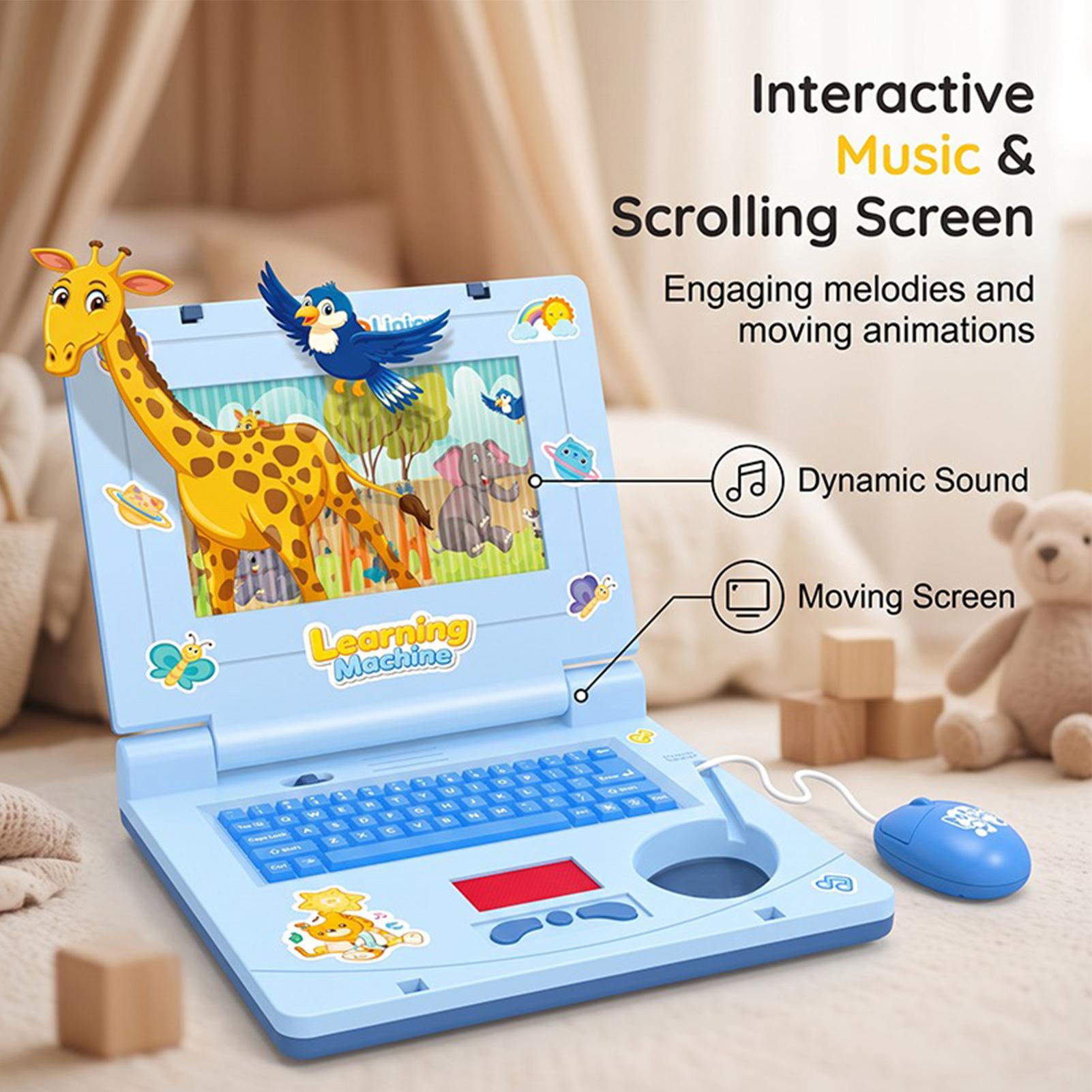 ของเล่นแล็ปท็อปสำหรับเด็ก คอมพ - Kids Educational Computer บทวิจารณ์และราคา
