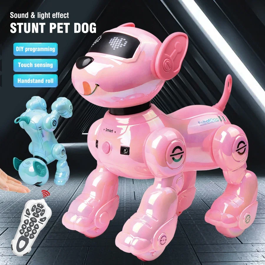 หุ่นยนต์สุนัขบังคับวิทยุอัจฉริ - Coding Robot Toy บทวิจารณ์และราคา