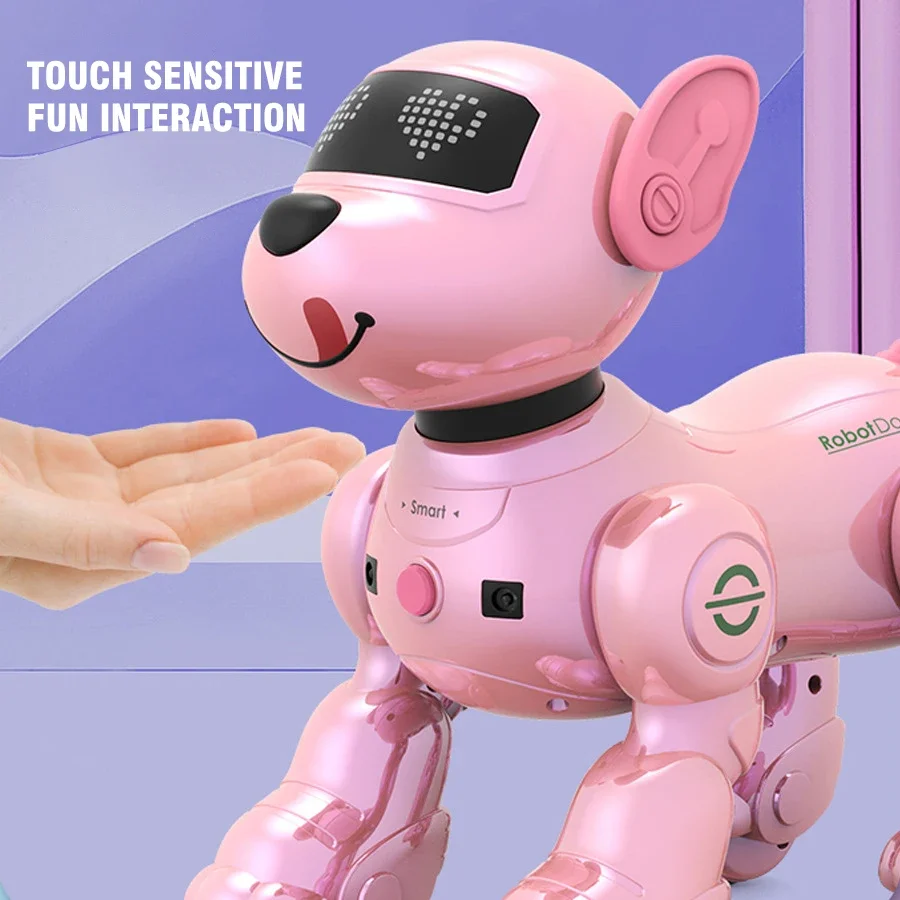 หุ่นยนต์สุนัขบังคับวิทยุอัจฉริ - Coding Robot Toy บทวิจารณ์และราคา