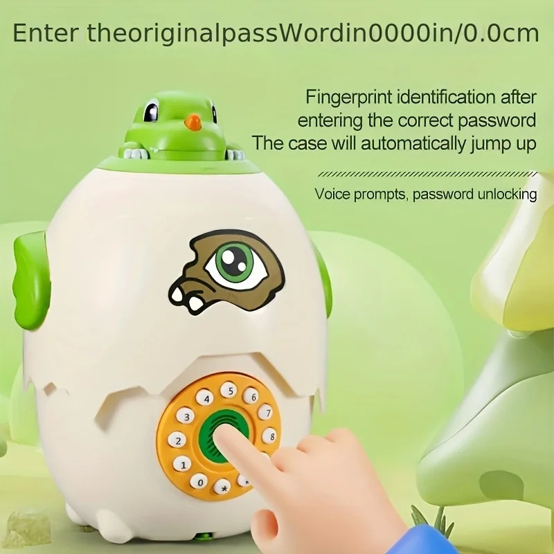 กระปุกออมสินรูปไข่ไดโนเสาร์พร้ - Kids Education Savings บทวิจารณ์และราคา