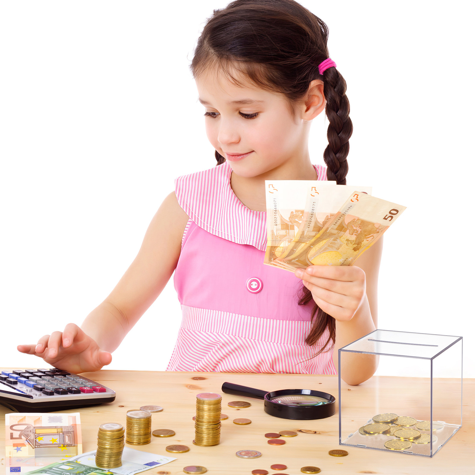กระปุกออมสินอะคริลิกใสสำหรับเด - Kids Education Savings บทวิจารณ์และราคา
