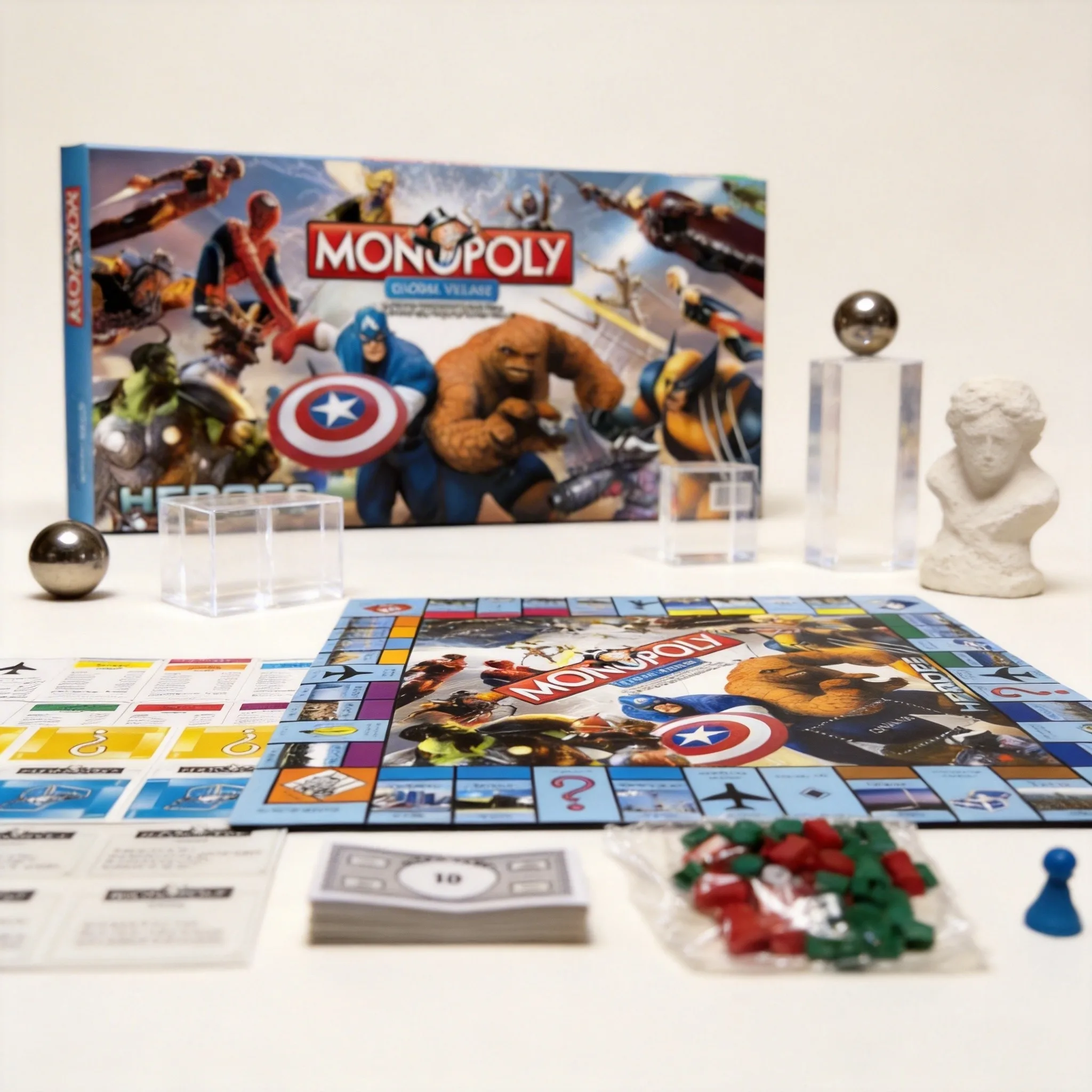 เกมกระดานมาร์เวลฮีโร่ โมโนโพลี - Hasbro Game Monopoly บทวิจารณ์และราคา