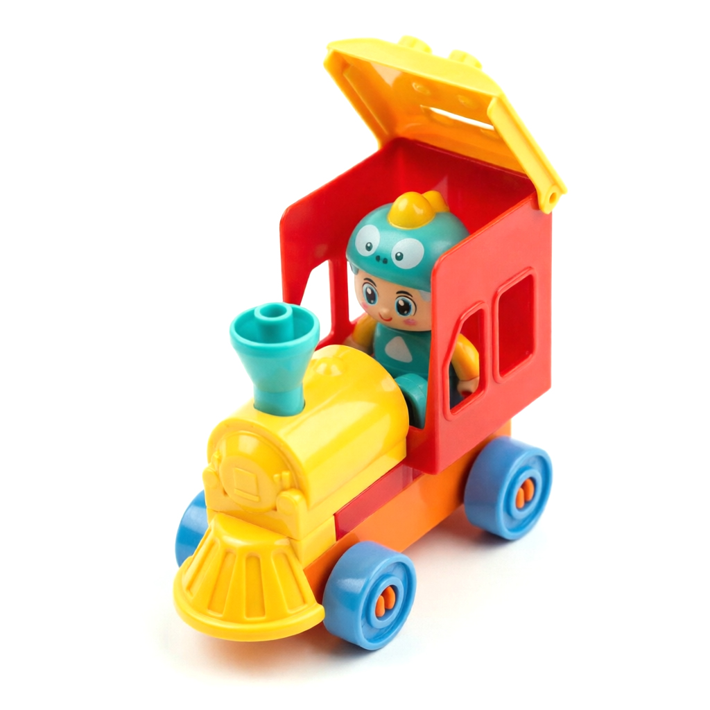 บล็อกตัวต่อขนาดใหญ่ รถไฟ ABC ข - Abc Kids Early Education บทวิจารณ์และราคา