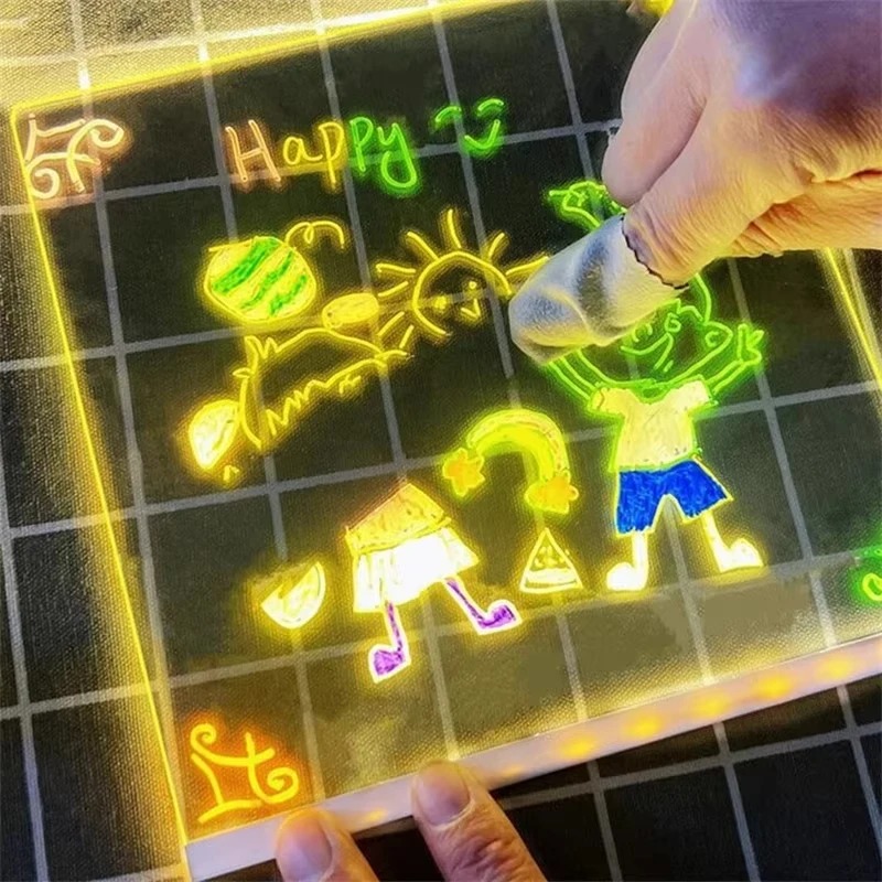กระดานวาดภาพเด็ก Magic Glow: แ - Kids Education Tablets บทวิจารณ์และราคา