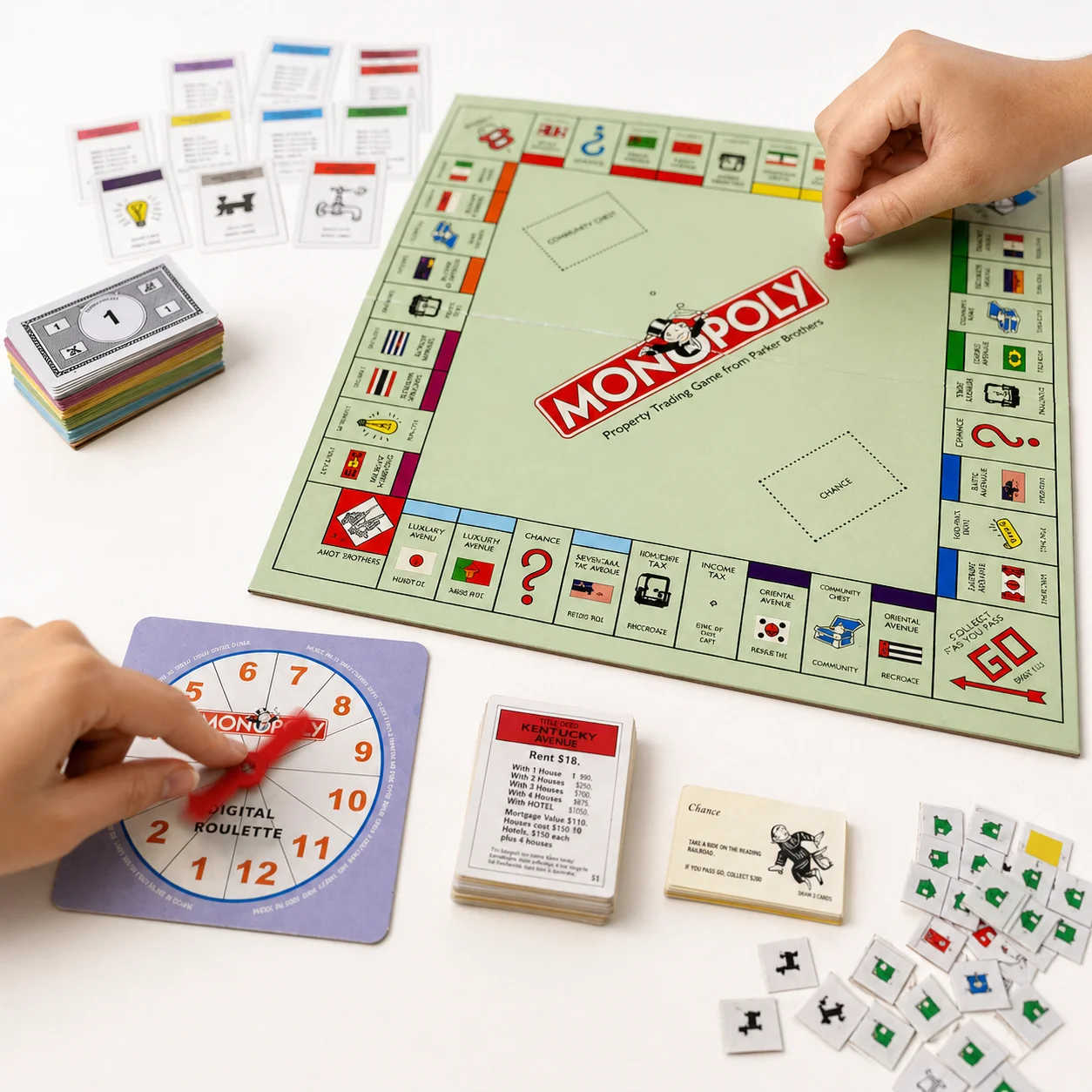 เกมกระดานโมโนโพลีคลาสสิก เกมซื - Hasbro Game Monopoly บทวิจารณ์และราคา