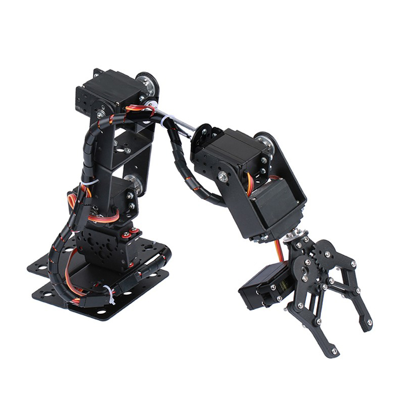 ไอน้ํา DIY 6 DOF หุ่นยนต์โลหะ  - Coding Robot Toy บทวิจารณ์และราคา