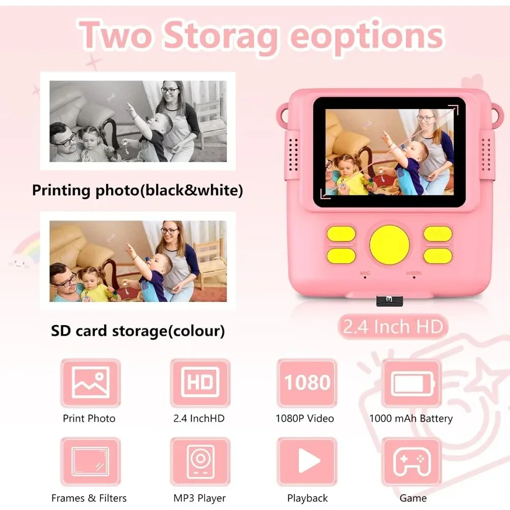 กล้องพิมพ์ทันทีสําหรับเด็ก กล้ - Kids Physical Education Videos บทวิจารณ์และราคา