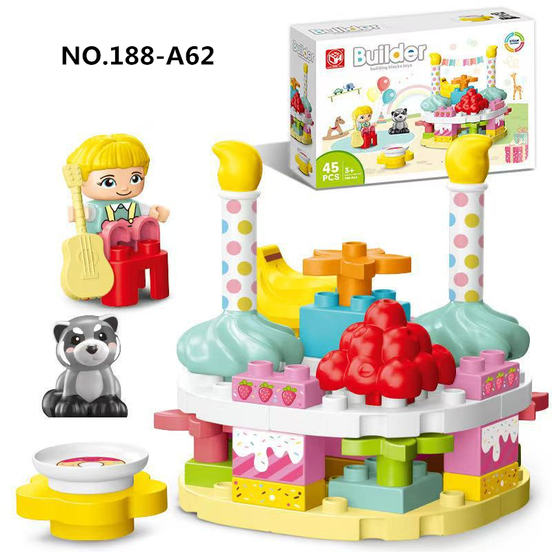 45 ชิ้น/เซ็ต Creative Happy Bi - Happy Kids Education บทวิจารณ์และราคา