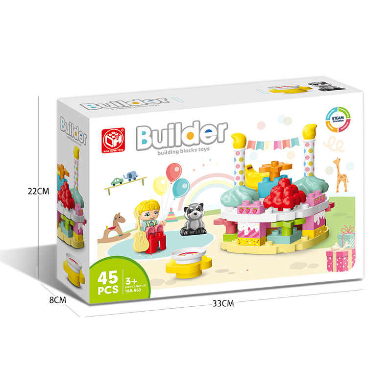45 ชิ้น/เซ็ต Creative Happy Bi - Happy Kids Education บทวิจารณ์และราคา