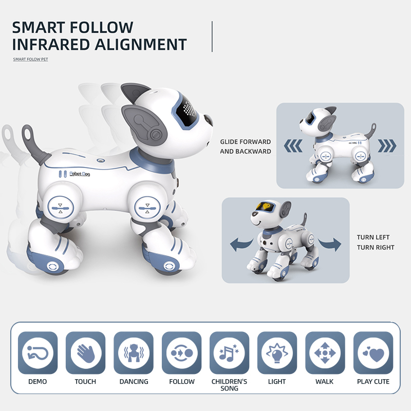รีโมทคอนโทรลอัจฉริยะหุ่นยนต์สุ - Coding Robot Toy บทวิจารณ์และราคา