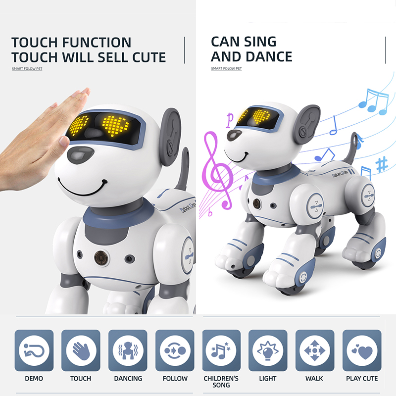 รีโมทคอนโทรลอัจฉริยะหุ่นยนต์สุ - Coding Robot Toy บทวิจารณ์และราคา