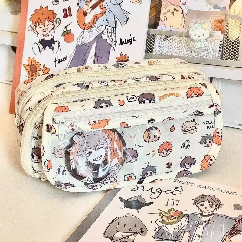 อนิเมะไฮคิว!! กระเป๋าใส่ดินสอ  - Kids Education School บทวิจารณ์และราคา