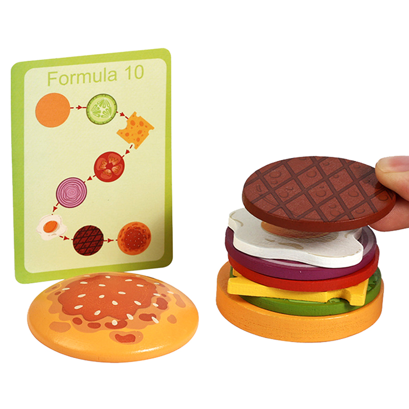 【HAPPY】ของเล่นไม้รูปแซนด์วิชฮั - Happy Kids Education บทวิจารณ์และราคา
