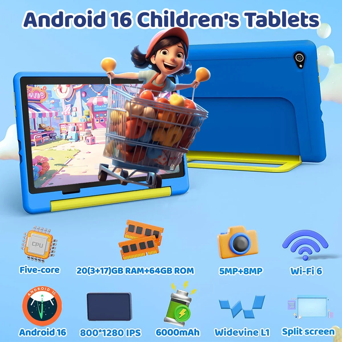 แท็บเล็ตเด็กใหม่ล่าสุด Android - Kids Education Tablets บทวิจารณ์และราคา