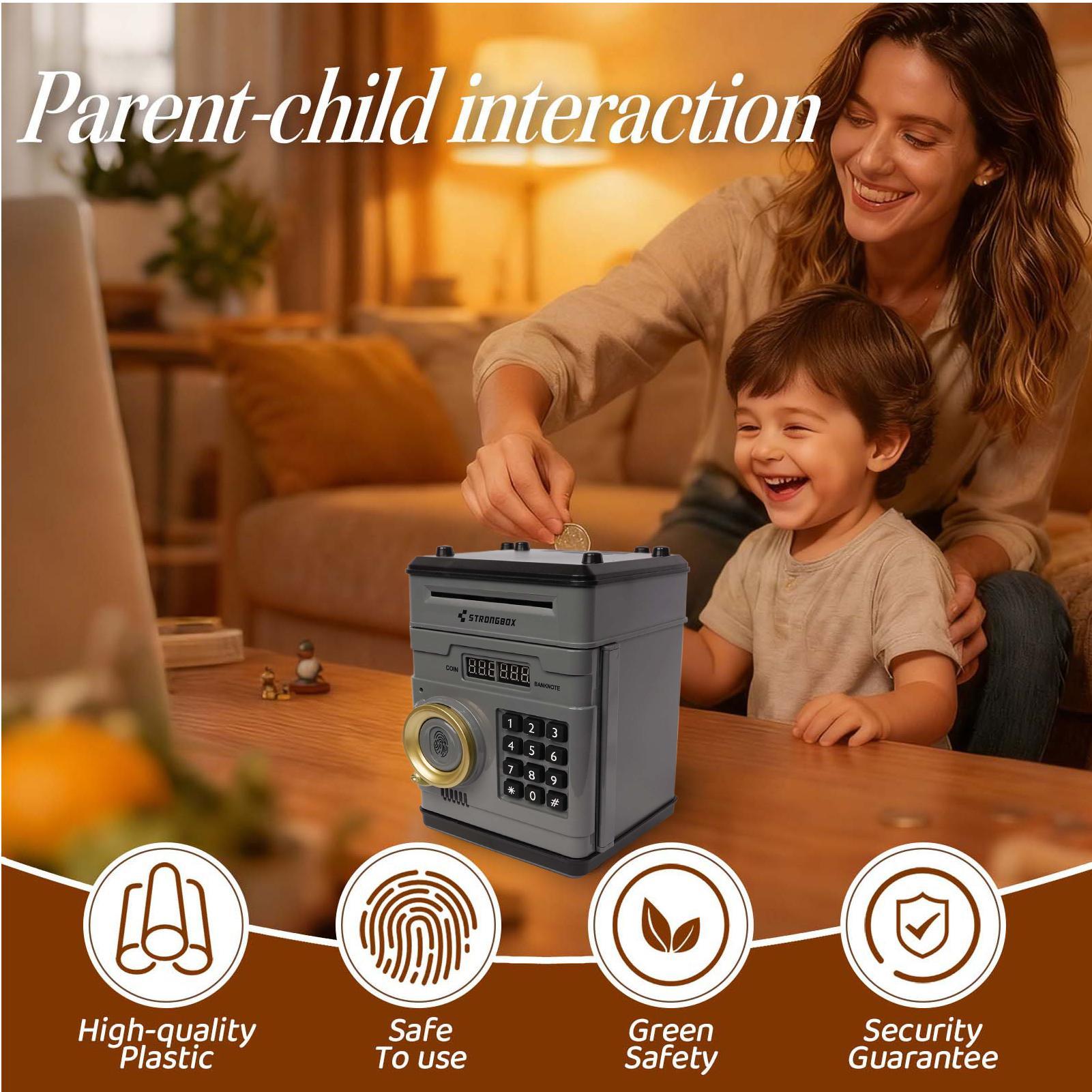 ตู้เซฟอิเล็กทรอนิกส์สำหรับเก็บ - Kids Education Savings บทวิจารณ์และราคา