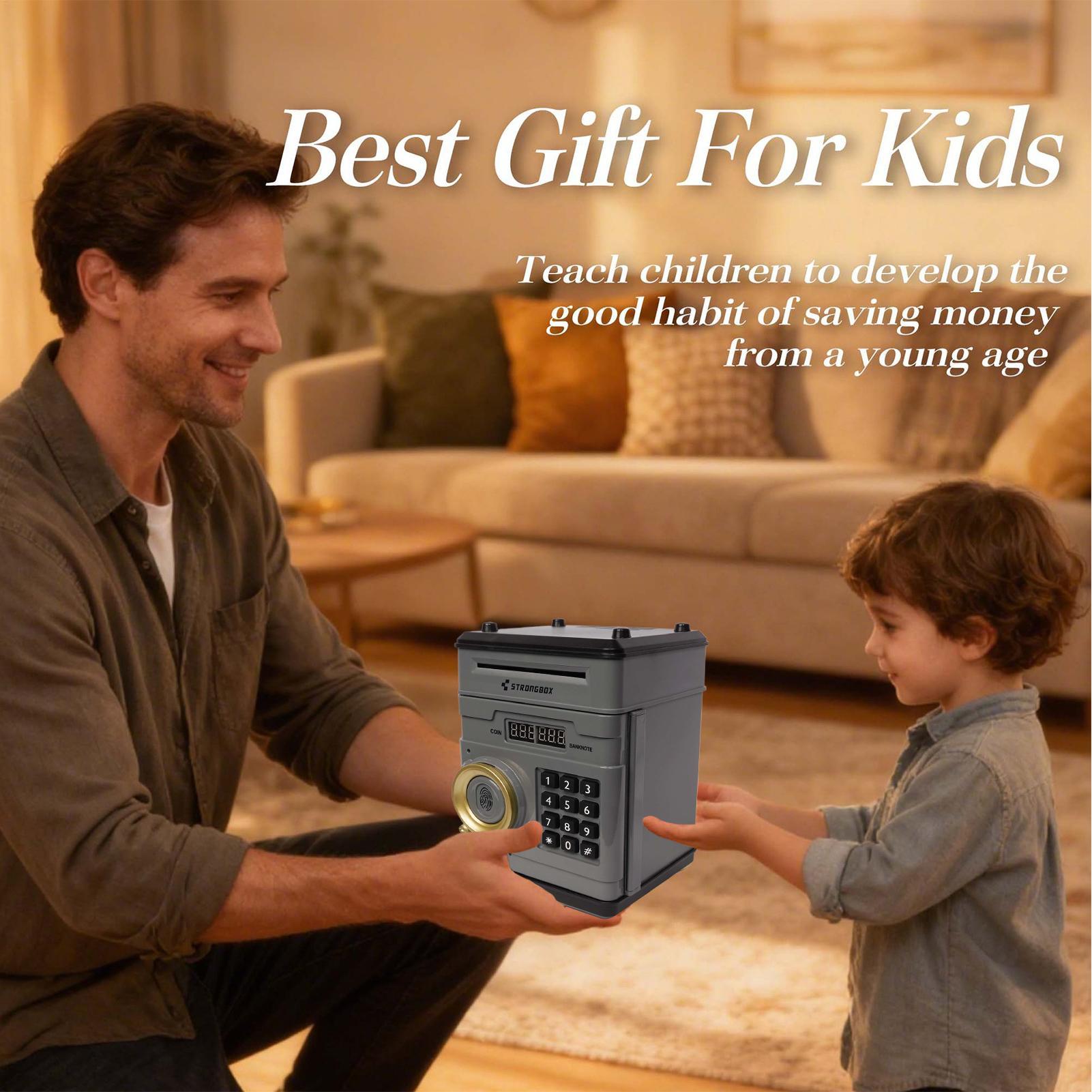 ตู้เซฟอิเล็กทรอนิกส์สำหรับเก็บ - Kids Education Savings บทวิจารณ์และราคา
