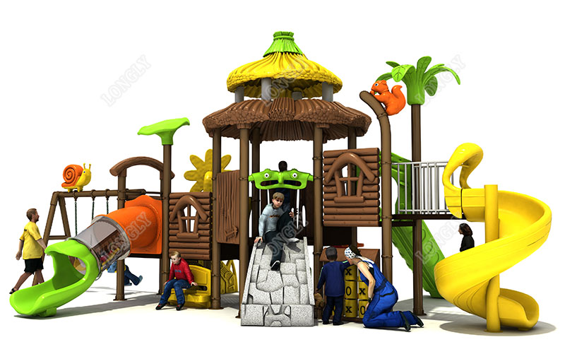 เครื่องเล่นสนามเด็กเล่นสไตล์โบ - Kids Education Recreation บทวิจารณ์และราคา